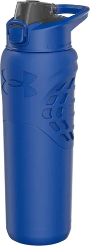 Miniatura 7 de Under Armour 24Oz Stainless Steel Water Bottle, Insulated, Carabiner Easy Carry Hook, Leak Proof, Kids & Adults, All Sports, Gym Azul brisa/Negro