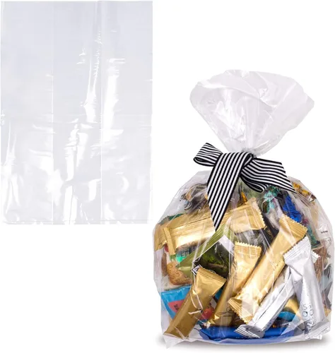 Miniatura 33 de APQ Supply Bolsas de polietileno transparentes con refuerzo, 4 x 2 x 10 pulgadas. Paquete de 1000 bolsas de plástico con refuerzo lateral con parte