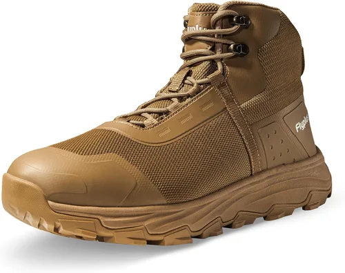 Miniatura 9 de Men's Military Tactical Boots Waterproof Lightweight Hiking Boots Durable Non-Slip Combat Boot For Work