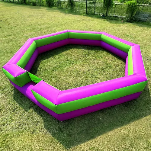 Piscina inflable de pelotas Gaga de 15 pies con ventilador integrado, pelota inflable Gaga con bomba, pozo de bolas portátil para uso en interiores