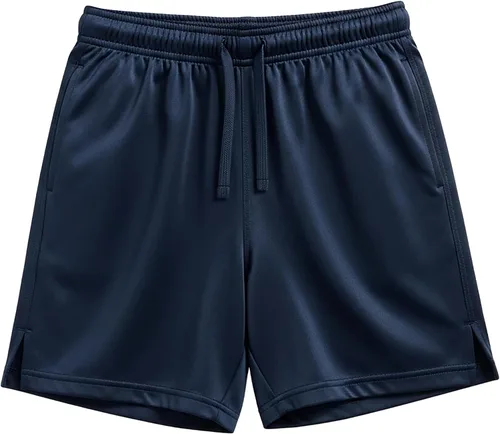 Miniatura 22 de Andrew Scott Pantalones cortos deportivos de baloncesto para niños con rendimiento activo y estilo de malla, varios paquetes