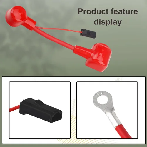 Miniatura 6 de GY20169 Cable de batería positivo compatible con John-Deere 102, 105, 115, 125, 135, L100, L110, L2048, LA130, tractores de césped para tractores