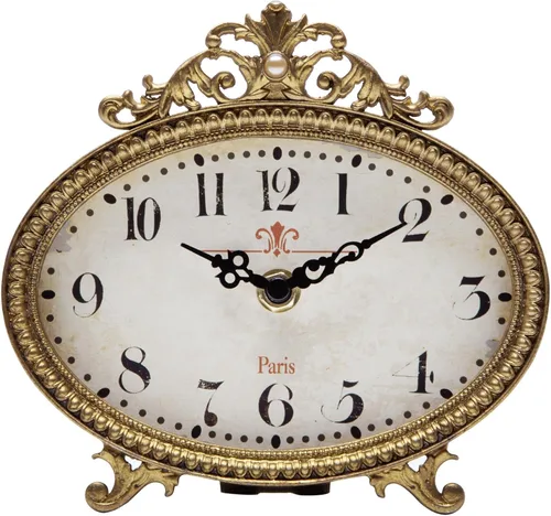Miniatura 10 de NIKKY HOME Reloj de mesa estilo vintage