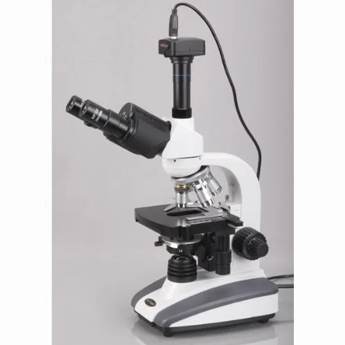 Miniatura 4 de AmScope Microscopio LED compuesto biológico T360B-M 40X-2000X + cámara digital de 1.3MP