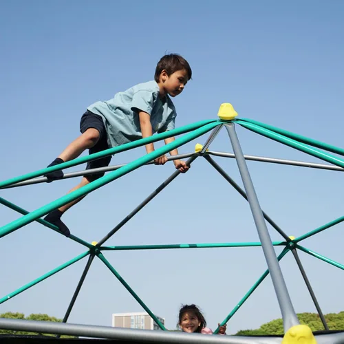 Miniatura 5 de Merax Domo de escalada de 13 pies, escalador de cúpula al aire libre para niños de 3 a 10 años, soporta 1000 libras, fácil montaje, parque infantil