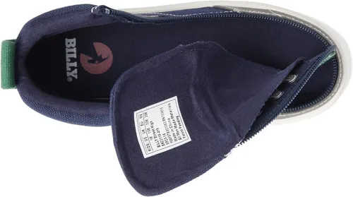 Miniatura 2 de BILLY Footwear Zapatillas altas para niños de calle para niños, parte superior de lona, cuello acolchado, plantilla acolchada