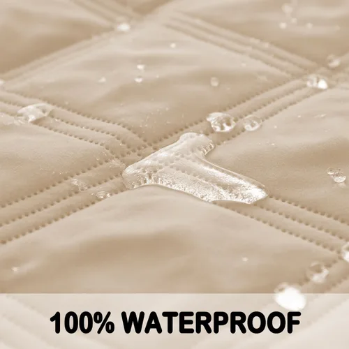 Miniatura 2 de fuguitex Manta impermeable reversible para perros pequeños, resistente a fugas, lavable, funda protectora para muebles de interior, apta
