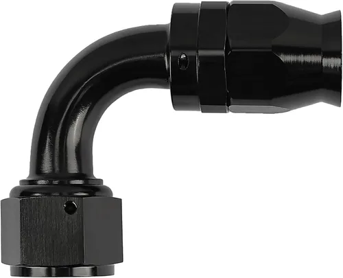 Miniatura 38 de EVIL ENERGY 3AN PTFE montaje extremo de manguera 30 grados negro para manguera de PTFE solamente