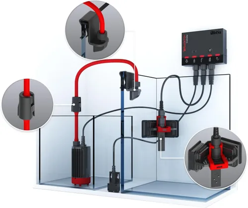 Miniatura 5 de Red Sea Sistema 3 en 1 ReefATO + ATO de apagado automático para acuario Alarma de agua en el suelo Control por aplicación con sonda