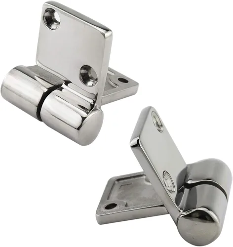 Miniatura 8 de NRC&XRC Par de acero inoxidable 316 Heavy Duty Marine Grade 3.5" x 1.5" izquierda y derecha de levantamiento/desmontable bisagra de bisagra fundida