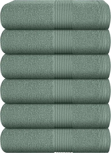 Miniatura 58 de Belizzi Home Toallas de Baño Extragrandes Premium de Algodón Paquete de 2, 35x70 - 100% Algodón Puro - Ideal para Uso Diario - Ultra Suave y Morado