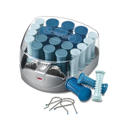 Miniatura 9 de Conair 20 ruleros compactos para cabello de distintos tamaños, Rosado Canela