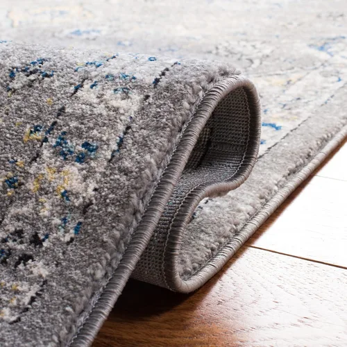 Miniatura 6 de SAFAVIEH Evoke Collection EVK224G - Alfombra decorativa bohemia y oriental que no desprende pelusa, para sala de estar y dormitorio, 2 pies 2
