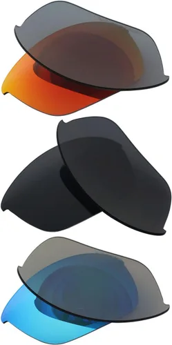 Miniatura 3 de 3 pares COODY lentes polarizadas de repuesto para Oakley Half Jacket 20 gafas de sol OO9144