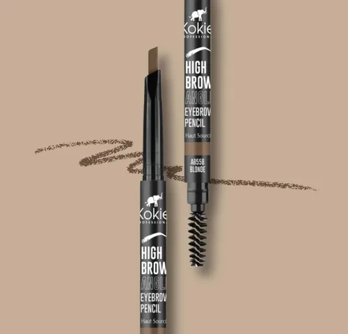 Miniatura 2 de Kokie Cosmetics - Lápiz de cejas en ángulo de cejas altas, rubio, 0.012 onzas