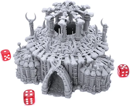 Miniatura 2 de The Witch Temple by Printable Scenery, 3D Impreso RPG Scenery y Wargame Terrain 1.102 in Miniaturas