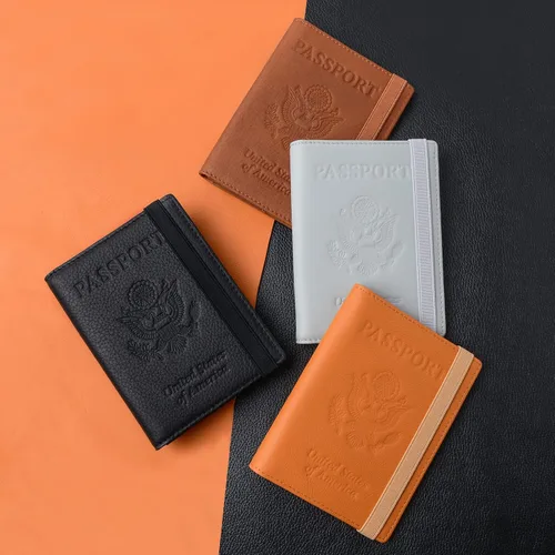 Miniatura 6 de carteras para pasaporte, A-verde, Classic