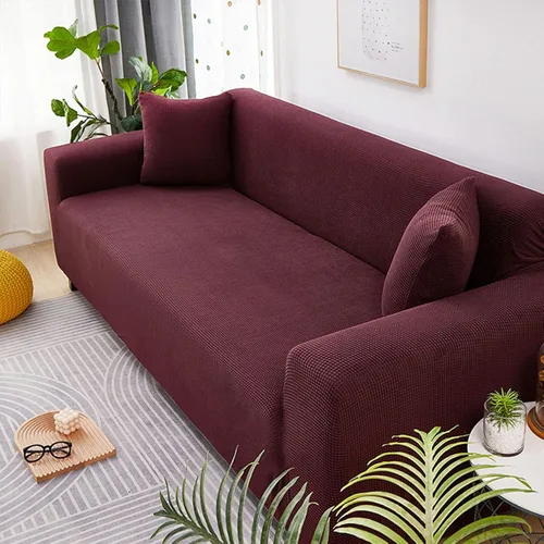 Miniatura 8 de IMYOGI Fundas elásticas para sofá de alta elasticidad, fundas de sofá suaves, elegantes fundas antideslizantes para sofá, lavables a máquina