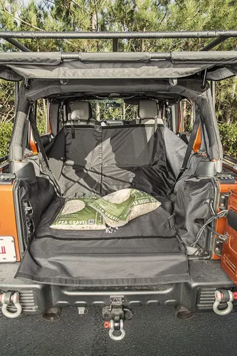 Miniatura 3 de Cobertor de carga Rugged Ridge 13260.02 C3 con subwoofer para puerta de Jeep Wrangler JKU (4 puertas)