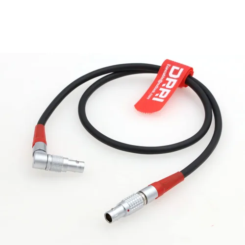 Miniatura 2 de 0B 4Pin macho en ángulo LBUS a cable LBUS recto para ARRI LBUS FIZ MDR Wireless Focus