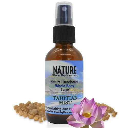 NATURALEZA | Natural | Orgánico | Desodorante Spray | TAHITIAN MIST