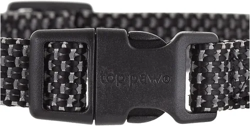 Miniatura 3 de Collar de perro ultra reflectante negro, XL (gris, XL)