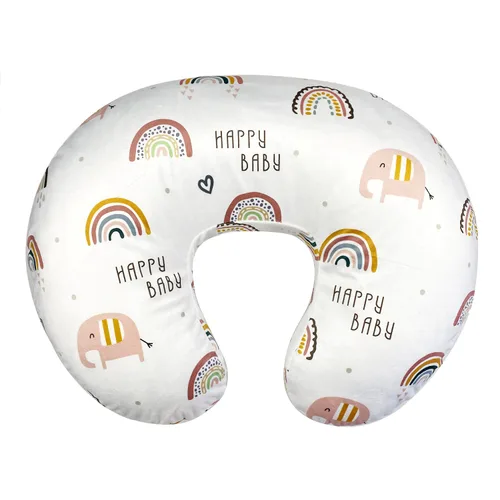 Miniatura 18 de OWLOWLA Funda de almohada de lactancia, funda de almohada de lactancia para bebé niño y niña (crema)
