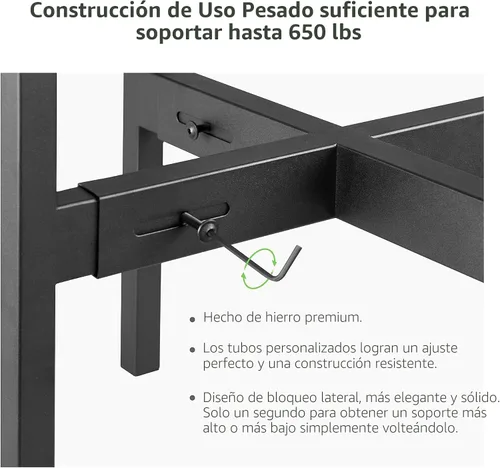Miniatura 3 de FaithLand Soporte para plantas, tamaño ajustable para macetas grandes de 12, 13, 14, 15 y 16 pulgadas, soporte para macetas de metal, soporte