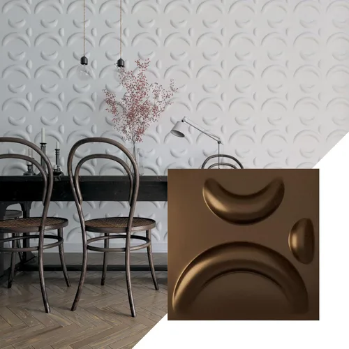 Miniatura 27 de Ekena Millwork WP12X12SEWH 11 7/8 pulgadas de ancho x 11 7/8 pulgadas de alto Sevilla EnduraWall Decorativo 3D Panel de Pared Cubre 0.98 pies Blanco