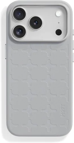 Miniatura 15 de MOFT Funda para iPhone 17 Pro, funda MOVAS a presión, compatible con MagSafe, piel vegana suave al tacto, diseño minimalista clásico, ligera