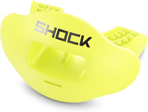 Miniatura 7 de Shock Doctor Protector de labios, protector bucal para adultos y jóvenes con correa, boquilla de fútbol transpirable de apertura ancha para jóvenes