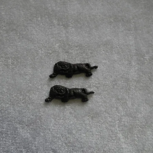 Miniatura 15 de Espada samurái japonesa KOSHIRAE - Aleación Menuki 01-36