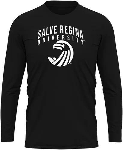 Miniatura 260 de Camisa deportiva de manga larga oficial de la NCAA Collegiate para hombre, colección negra con logotipo primario