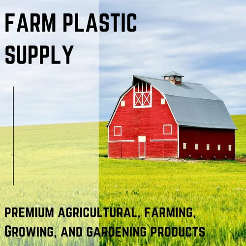 Miniatura 6 de Farm Plastic Supply - Láminas de plástico blanco de 6 mil - Película de invierno para invernar, película de plástico blanco de 6 mil, plástico