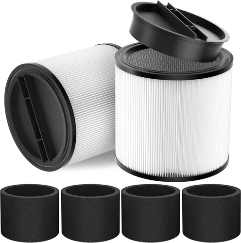 Miniatura 8 de Filtro de repuesto compatible con Shop-Vac 90350 90304 90333, se adapta a Shop Vac de 4-16 galones, la mayoría de aspiradoras húmedas y secas