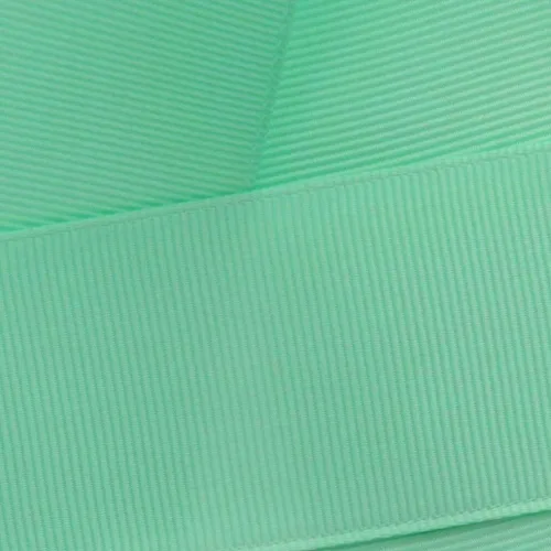 Miniatura 5 de Cinta de grogrén verde ácido de 7/8" sólido carrete de 5 yardas (0.866 in) HBC