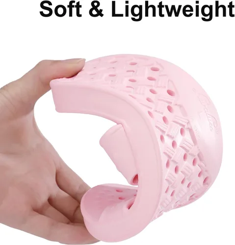 Miniatura 5 de shevalues - Zapatos de ducha para mujer con soporte de arco y de secado rápido, sandalias de playa ligeras con agujeros de drenaje