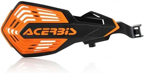 Miniatura 4 de Guardamanos Acerbis K-Future Compatibles con GasGas, Husqvarna, KTM, SHERCO – Blanco/ 16 Naranja