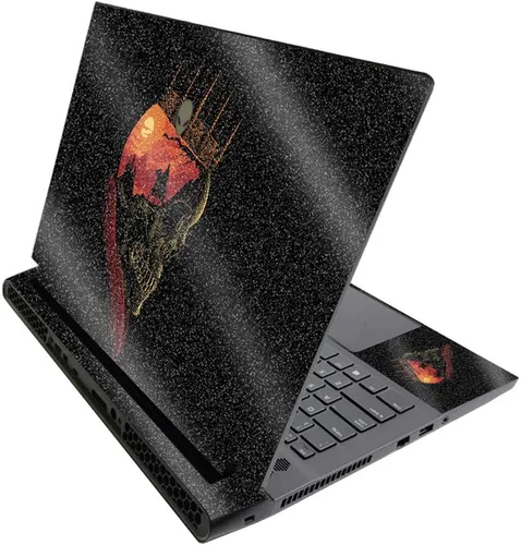 Miniatura 653 de MightySkins - Skin brillante con purpurina para Alienware M17 R3 (2020) y M17 R4 (2021) - Diversión de los años 90 Acabado duradero con purpurina