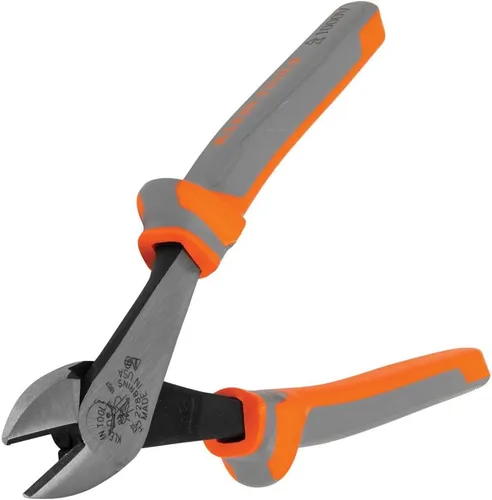 Miniatura 9 de Klein Tools 2288RINS Alicates Cortadores Diagonales Aislados de 1000V, Fabricados en EE.UU., Diseño de Alta Palanca, Cuchillas Endurecidas por