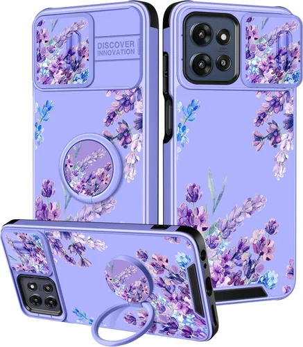 Miniatura 26 de para Moto G 5G 2023 funda - Cubierta de teléfono linda con corazón para mujeres y niñas, diseño único negro con cubierta deslizante para la cámara
