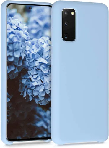 Miniatura 103 de kwmobile Funda compatible con Samsung Galaxy S22 - Funda de silicona TPU con acabado suave - Blue Reef