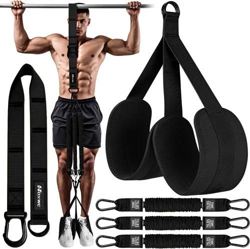 HOXWC Bandas de Asistencia para Flexiones, Banda de Resistencia Ajustable de Alta Resistencia para Flexiones, 3 Bandas de Flexiones, Tejido Cómodo