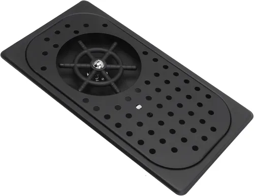 Enjuagadora de vidrio Lavadora de tazas de acero inoxidable 304 Bandeja de goteo de drenaje de manguera, equipo de lavado, cafetería, bar, enjuague