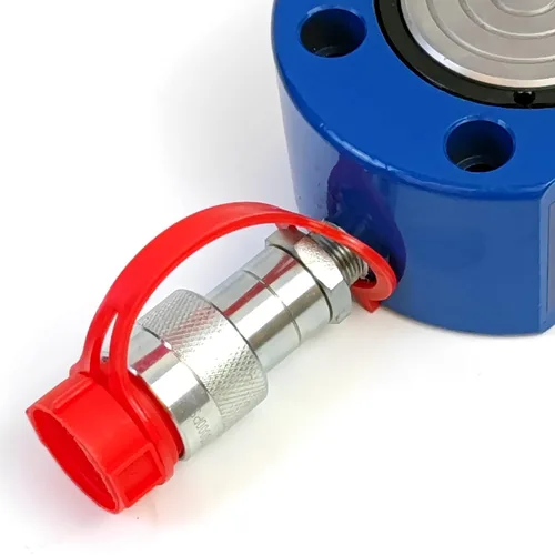 Miniatura 3 de AMZCNC Gato Hidráulico de 30 Toneladas Cilindro de Ram Ultradelgado de Bajo Perfil Cilindro Hidráulico de Sección Única Mini Gato Ram de 14mm