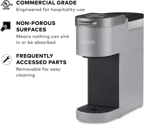 Miniatura 6 de Keurig K-Suite Premium - Cafetera de hospitalidad en la habitación, taza individual, plata/negro