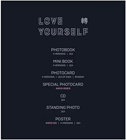 Miniatura 2 de BTS - LOVE YOURSELF TEAR [ U version ] CD+FOTOBOOK+FOTOCARD+Póster plegado