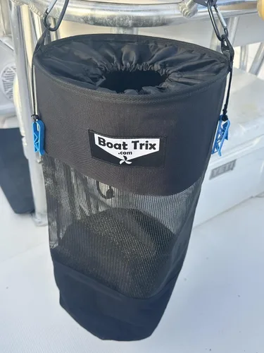 Miniatura 8 de Boat Trix - Bolsa de basura reutilizable, lavable, de malla y nailon y poliéster, varios tamaños y modelos (línea delgada, grande)