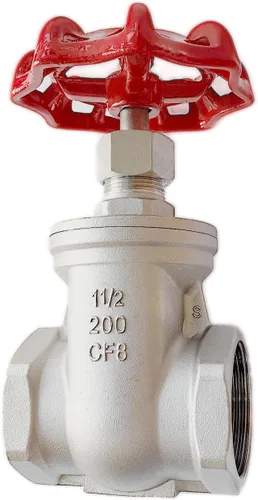 Miniatura 13 de Válvula de compuerta de acero inoxidable 304, válvula de globo rotativa roscada hembra de acero inoxidable NPT de 1/2 "para interruptores de flujo