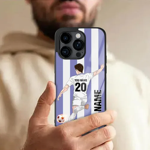 Miniatura 6 de Fundas de teléfono con número de nombre personalizado para iPhone 11 12 13 14 15 16 17 Pro Max Plus Mini Xr Xs para Samsung S20 S21 S22 S23 S24 S25